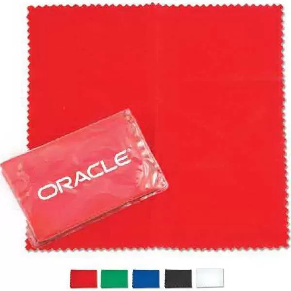Microfiber cleaning cloth in