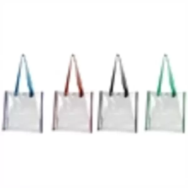 Clear PVC tote bag