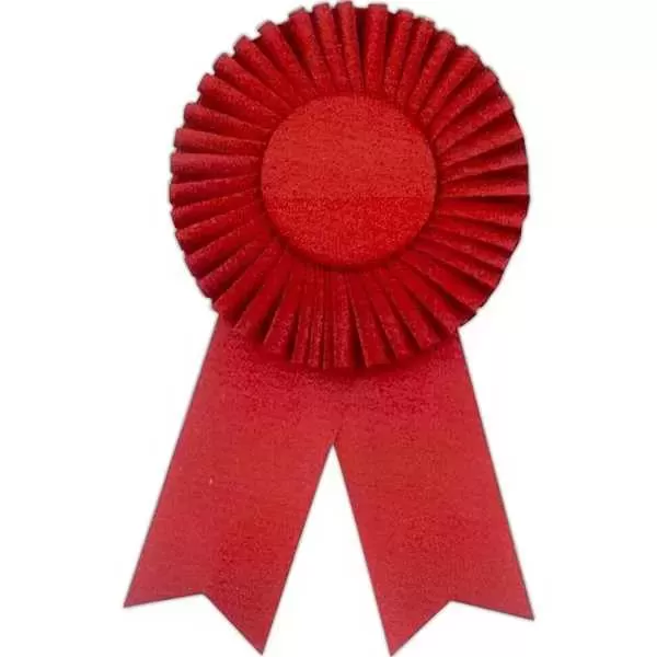 Sash rosette with pin