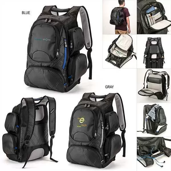 420D backpack with PU