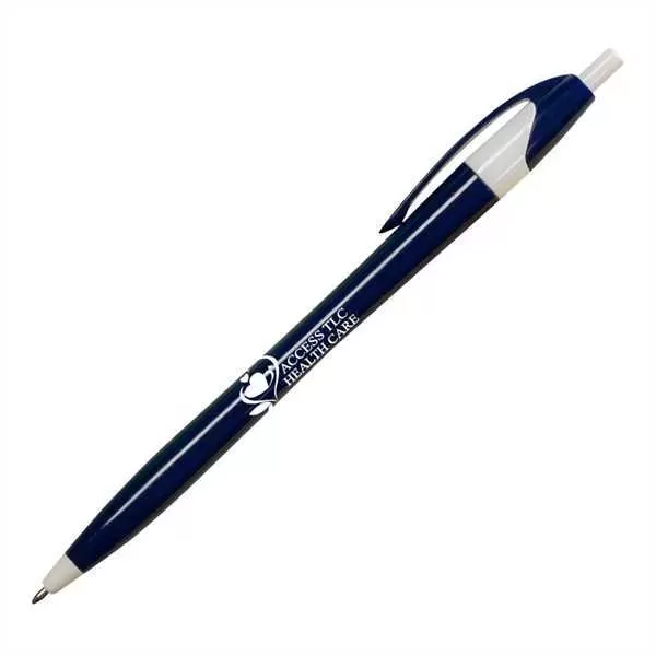 Retractable pen with a