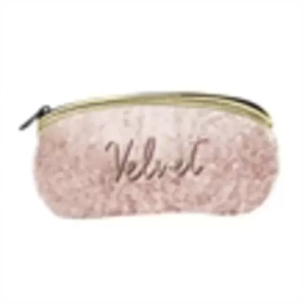 Velvet neoprene eyeglass case