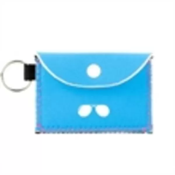 Neoprene case with keyring