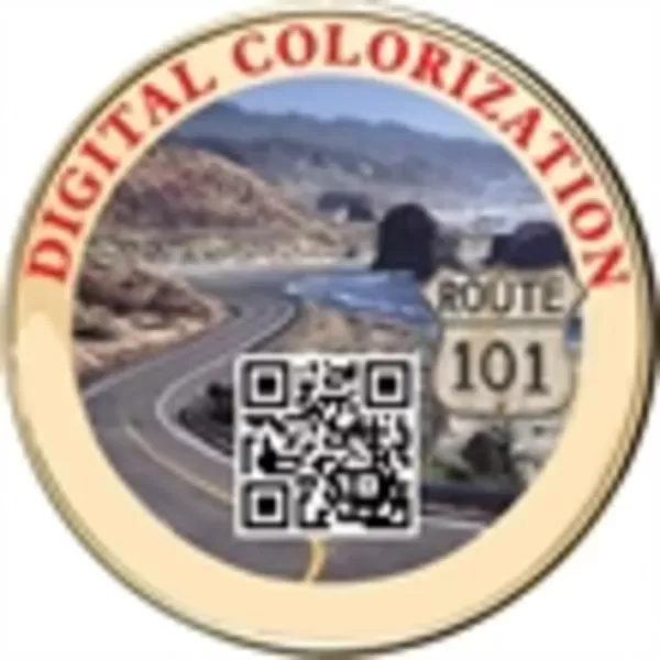 Colorized QR Coins -