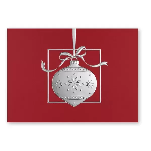 Sterling Bauble Holiday card