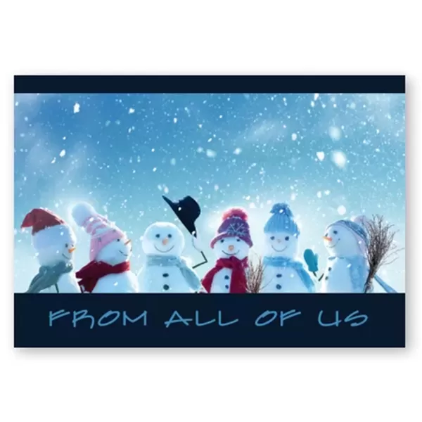 Holiday card with text
