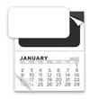 12 month magnetic calendar