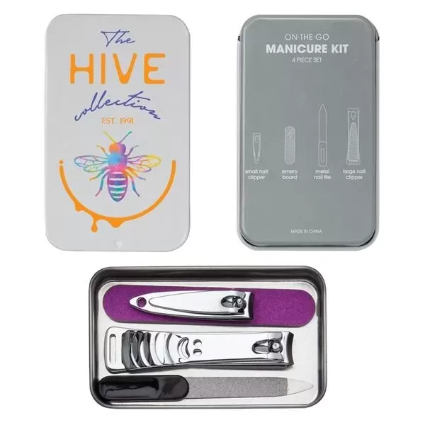 Travel manicure set in