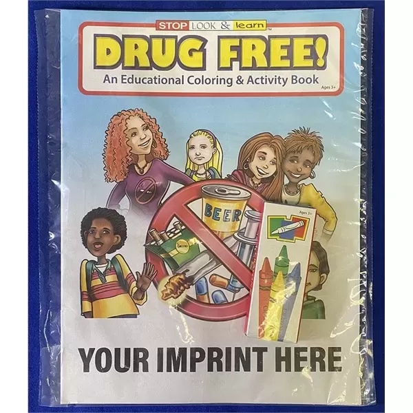 Drug Free coloring book