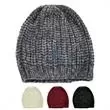 Acrylic chenille look beanie