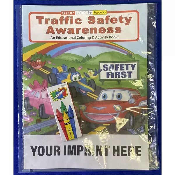 Traffic Awareness coloring book