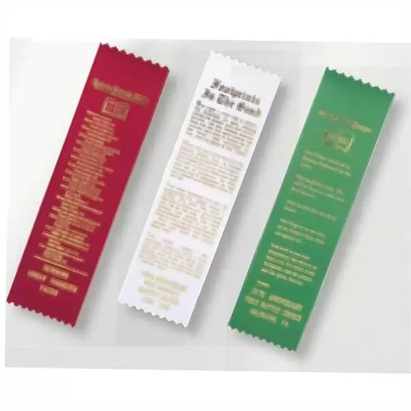 Personalized ribbon bookmark, 2.5