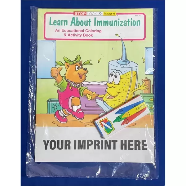 Learn About Immunization coloring