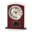 Rhonda Clock - Sepia/Rosewood