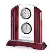 Piano finish rosewood clock