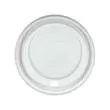 White domed lid for