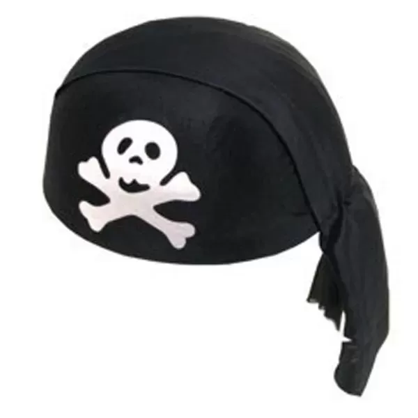 Costume pirate skull cap