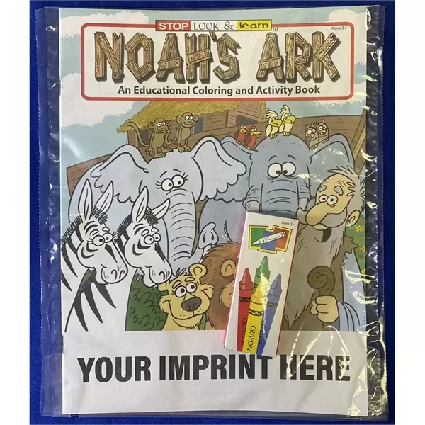 Noah's Ark educational coloring