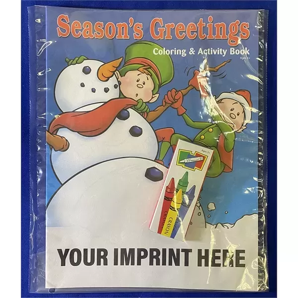 Season's Greetings Coloring Book