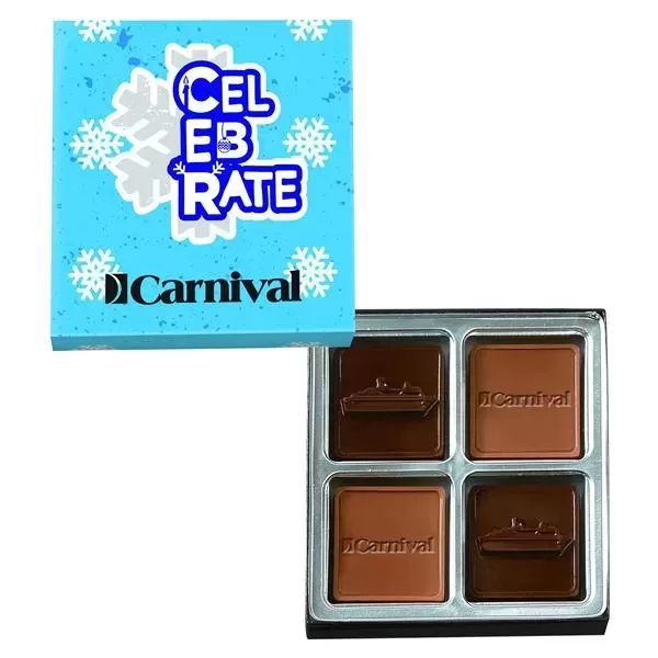 Custom Chocolate Squares Gift