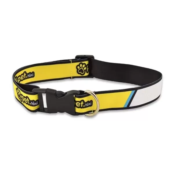 Sublimated dog collar that's
