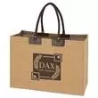 Jumbo Jute Tote. Made