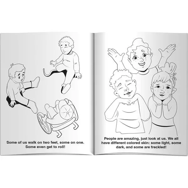 20 Page coloring book.