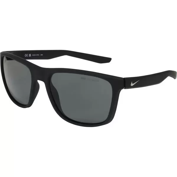 Lightweight matte black sunglasses