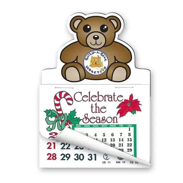 Teddy Bear Shape Calendar