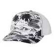 Snapback trucker cap with