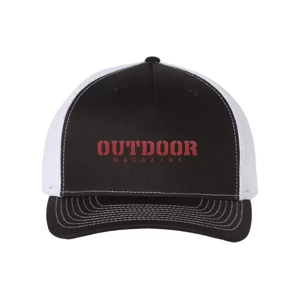 Snapback trucker hat with