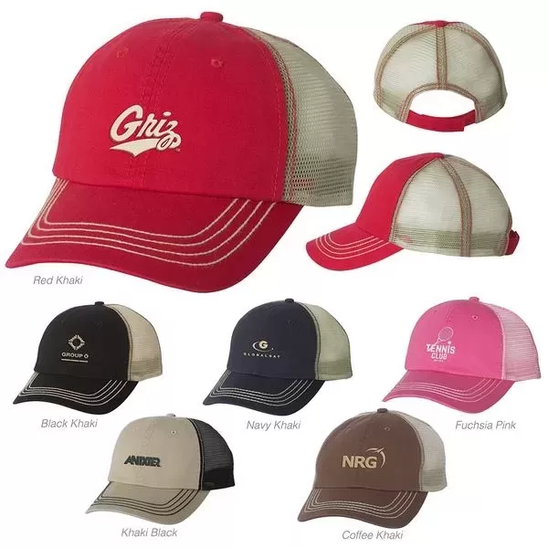Trucker cap with a