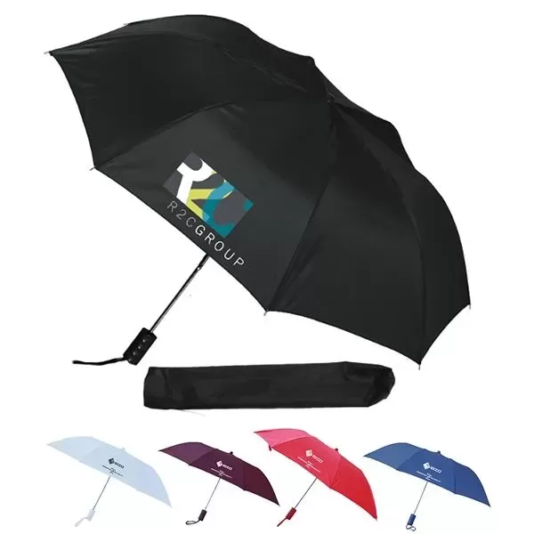 Compact collapsible umbrella with