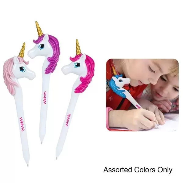 These unicorn pens write