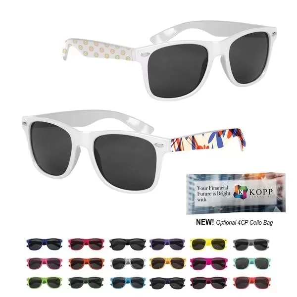 Full color sunglasses with