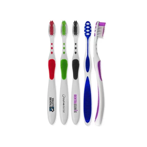 Rubber Grip Toothbrush available