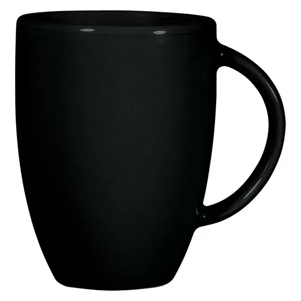 Ceramic 12 oz. mug.