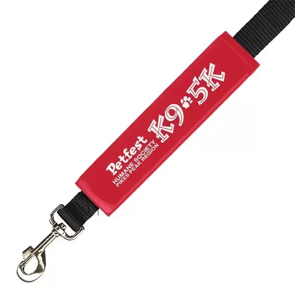 Reflective wide leash cover