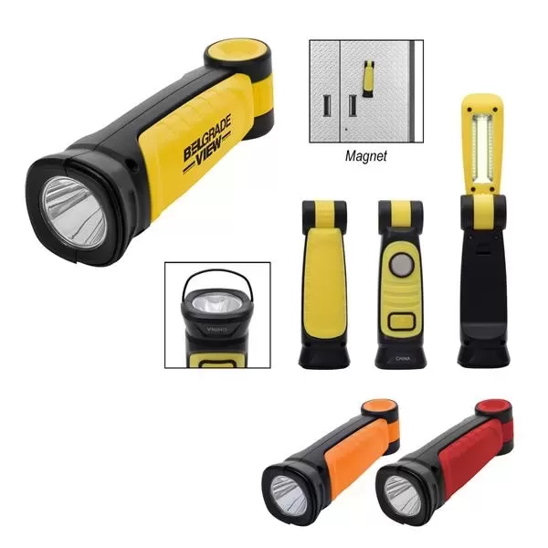 COB worklight/LED flashlight with