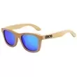 Bamboo mirrored sunglasses. 