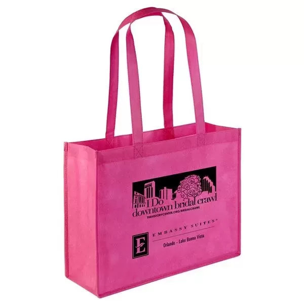 Large non-woven tote bag.