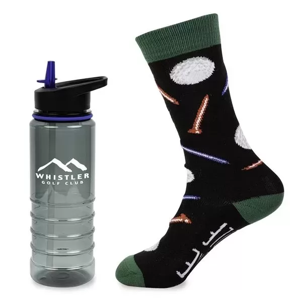 Tritan bottle and socks