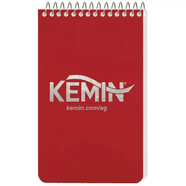 Pocket coil notebook with