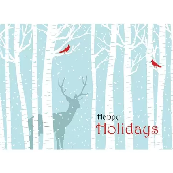 Tranquil Forest greeting card