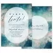 Watercolor Party Time invitation