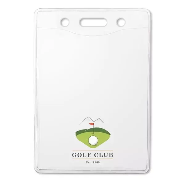 Earth-friendly! PureClear™ badge holders