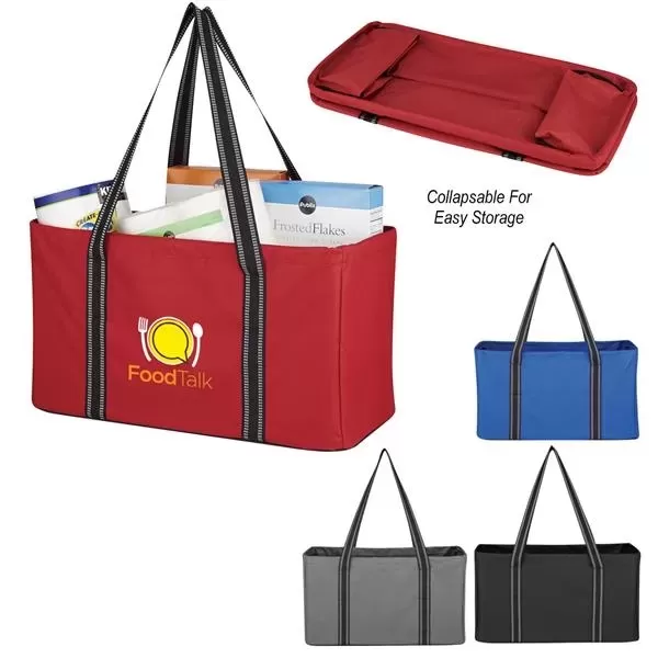 Collapsible trunk organizer made