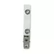 Strap badge fastener with