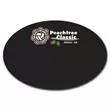 Oval blackboard badge with