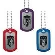 Customizable dog tag with